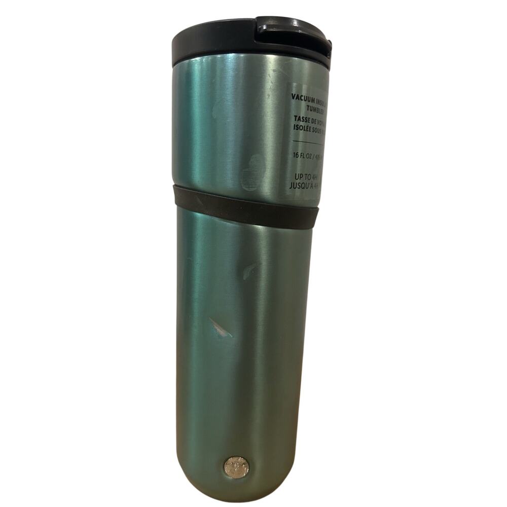 NWT Starbucks Insulated Green 16 oz Tumbler